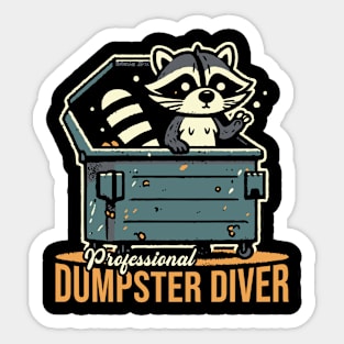 Professional Dumpster Diver Sticker